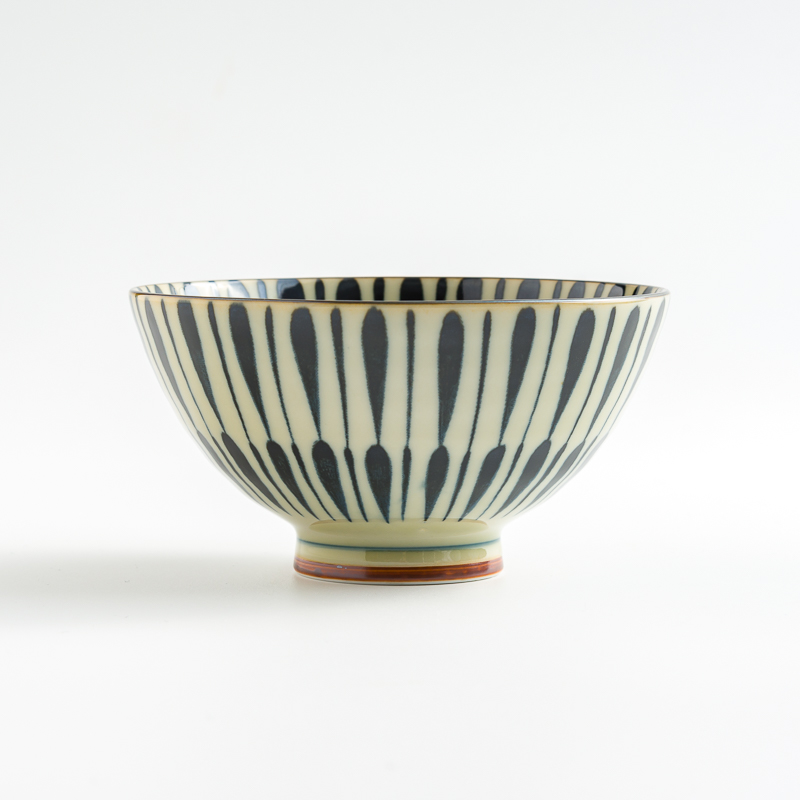 日式 手繪彩紋 12.5cm 陶瓷碗｜重十草｜單品_1