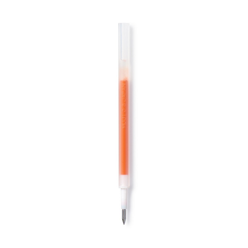 自由換芯滑順膠墨筆芯/橘0.3mm