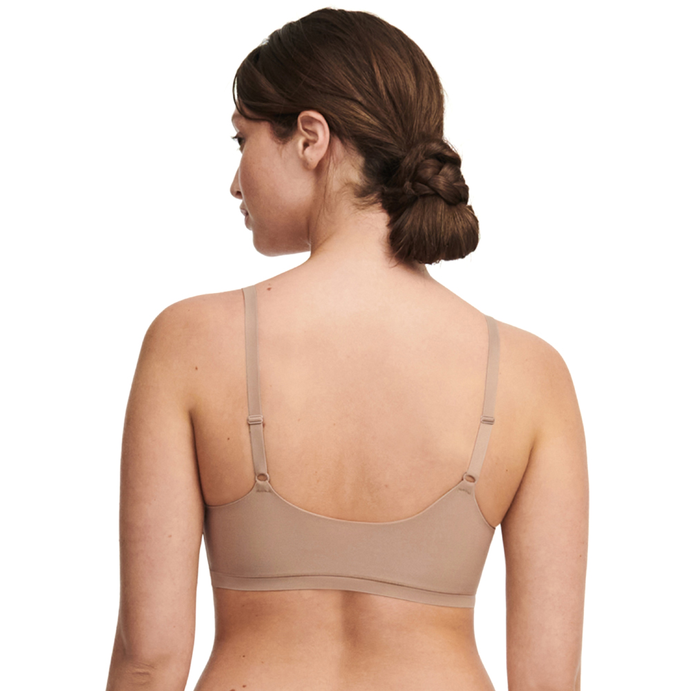 【Chantelle Lab】透氣涼感U領無痕內衣>XS-XXL>太妃拿鐵(16A20_02T)【Soft Stretch】_1