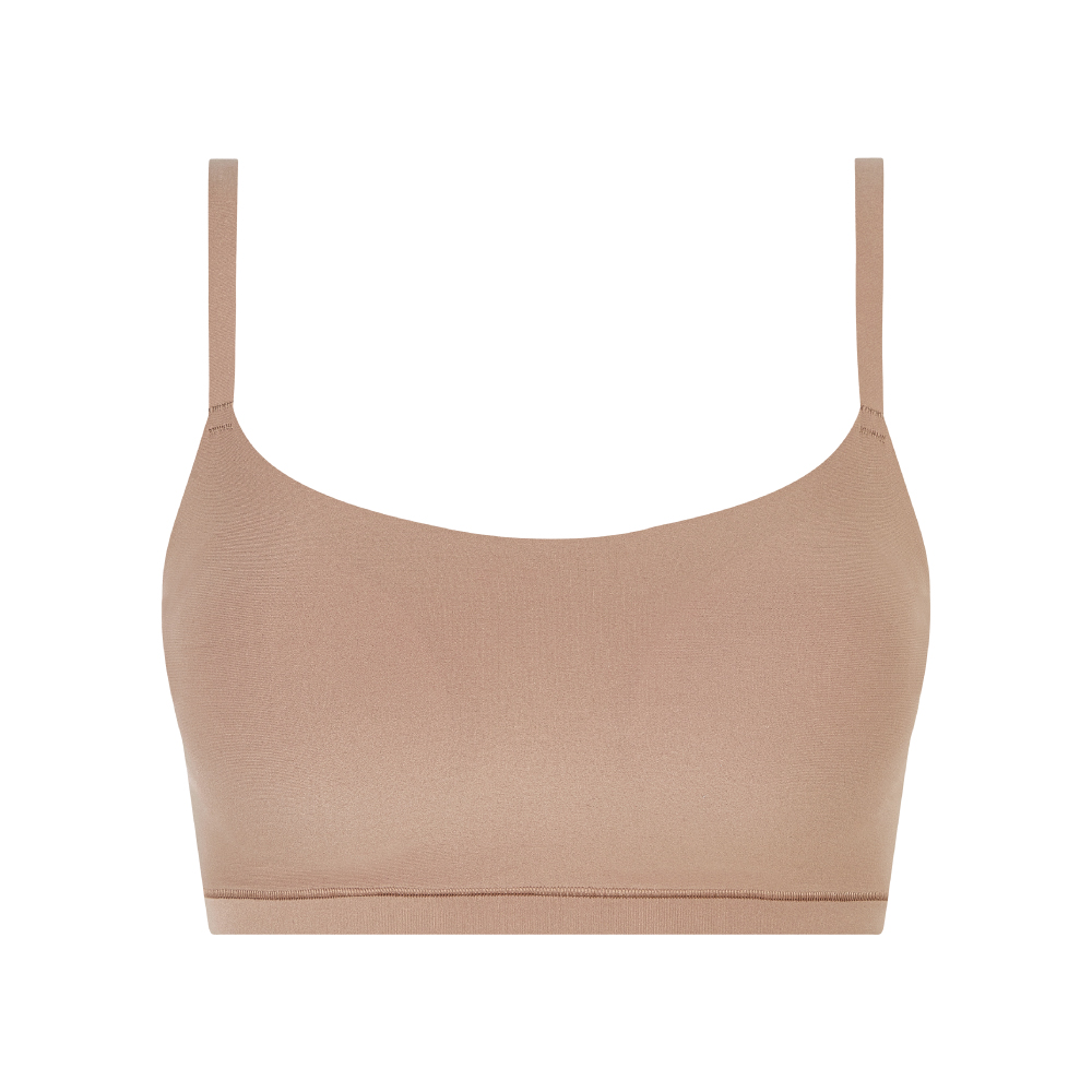 【Chantelle Lab】透氣涼感U領無痕內衣>XS-XXL>太妃拿鐵(16A20_02T)【Soft Stretch】_3