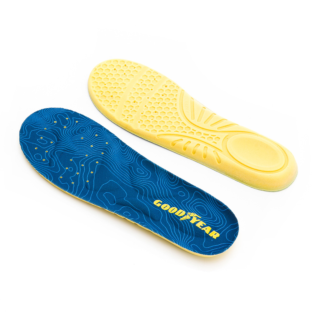 GOODYEAR 瞬感機能乳膠鞋墊-藍/ GACI23006 | 熱銷推薦| GOODYEAR