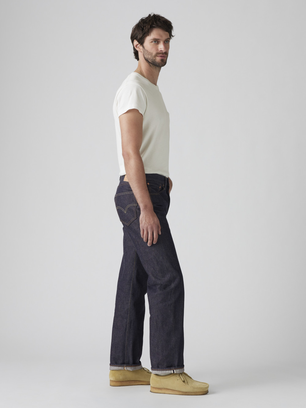 LEVI'S® VINTAGE CLOTHING 1955's 501®XX 原漿原布丹寧牛仔褲/ LVC