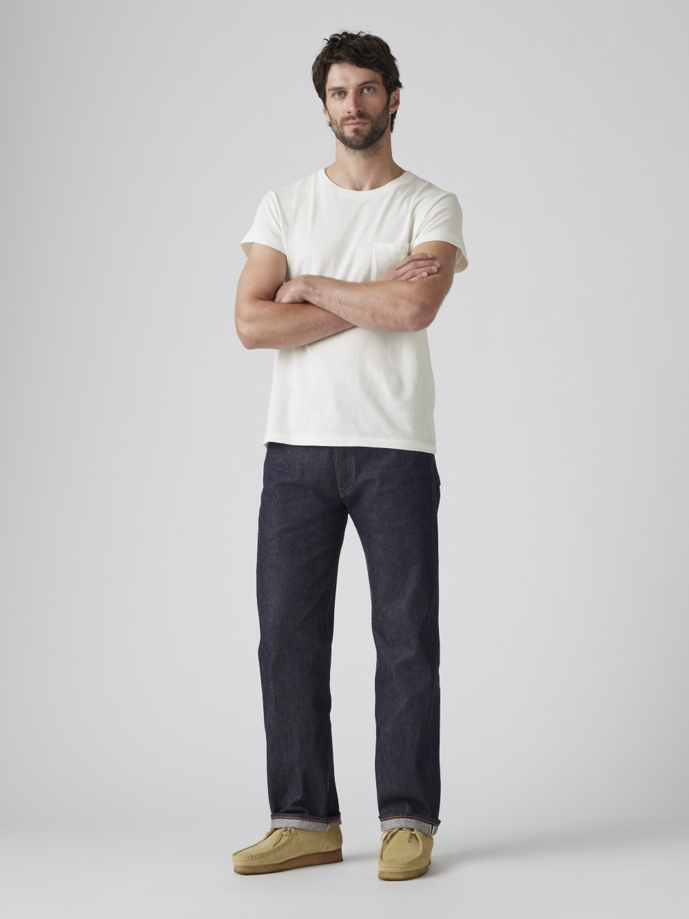 LEVI'S® VINTAGE CLOTHING 1955's 501®XX 原漿原布丹寧牛仔褲/ LVC