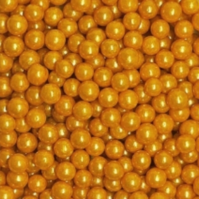 金色糖珠 （4mm ）85g_0