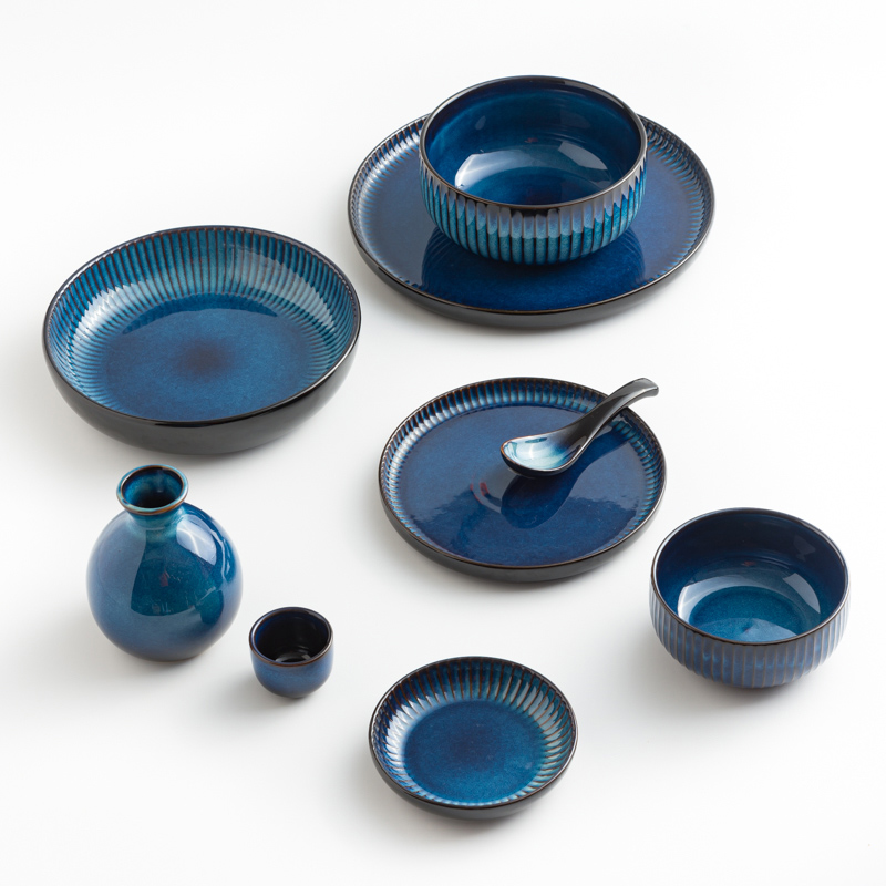 WAGA 沈靜渲藍 12cm 陶瓷碟｜單品_3