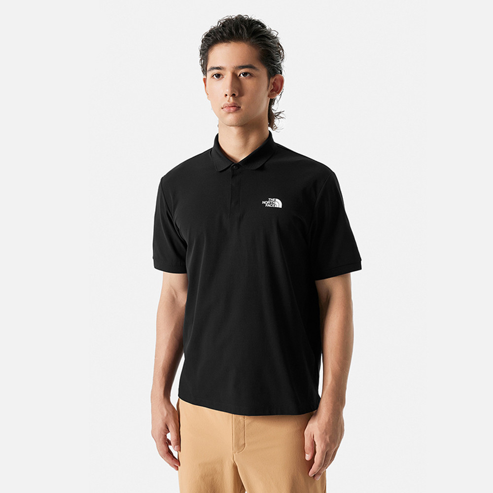 The North Face】 W'S FROST S/S POLO BLACK The North Face Frost S - Main Image