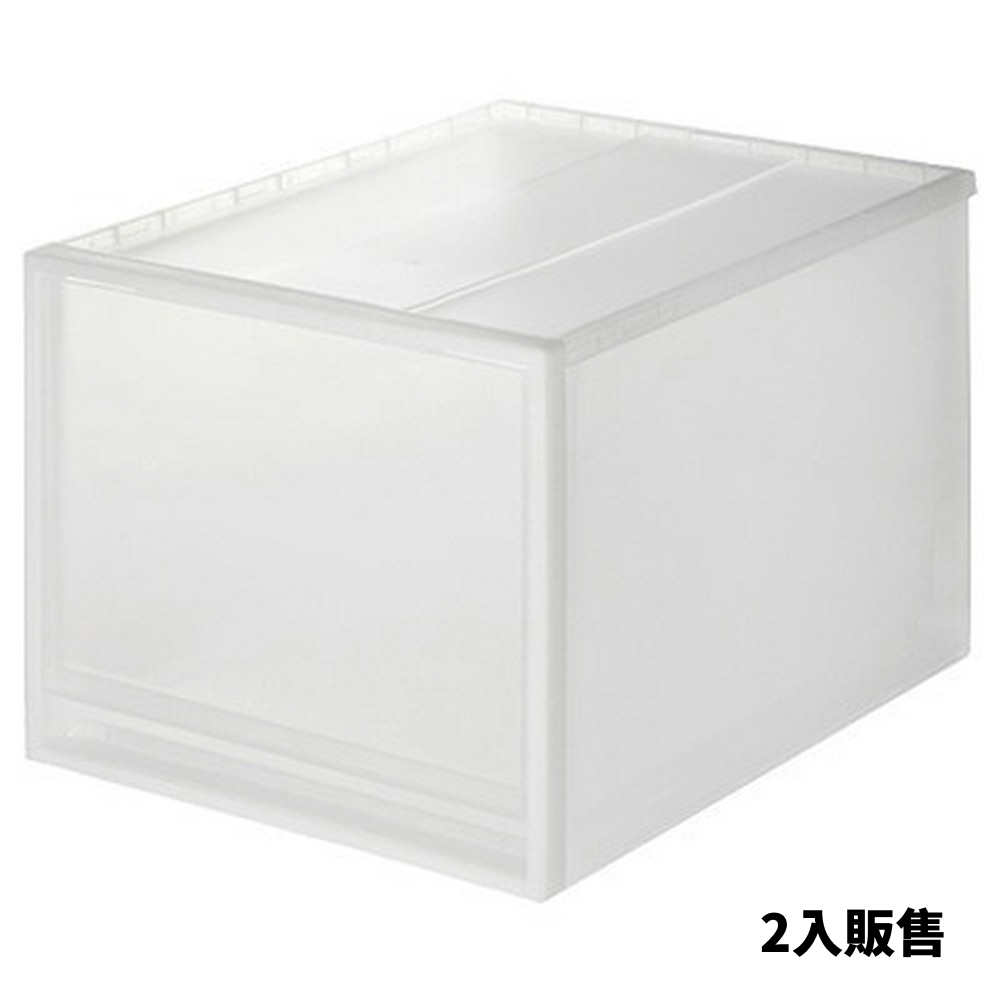 PP收納盒/深/2入