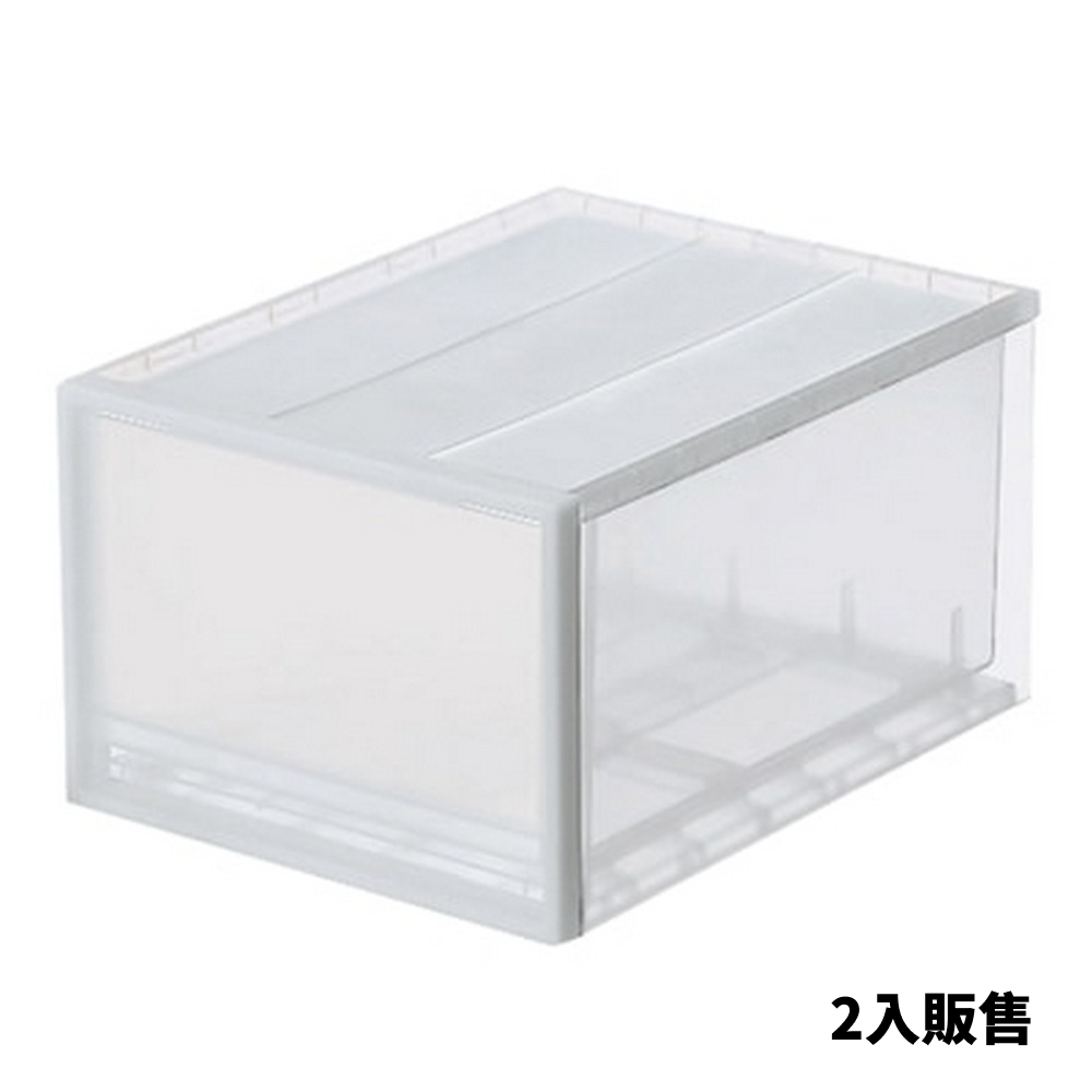 PP收納盒/大/2入