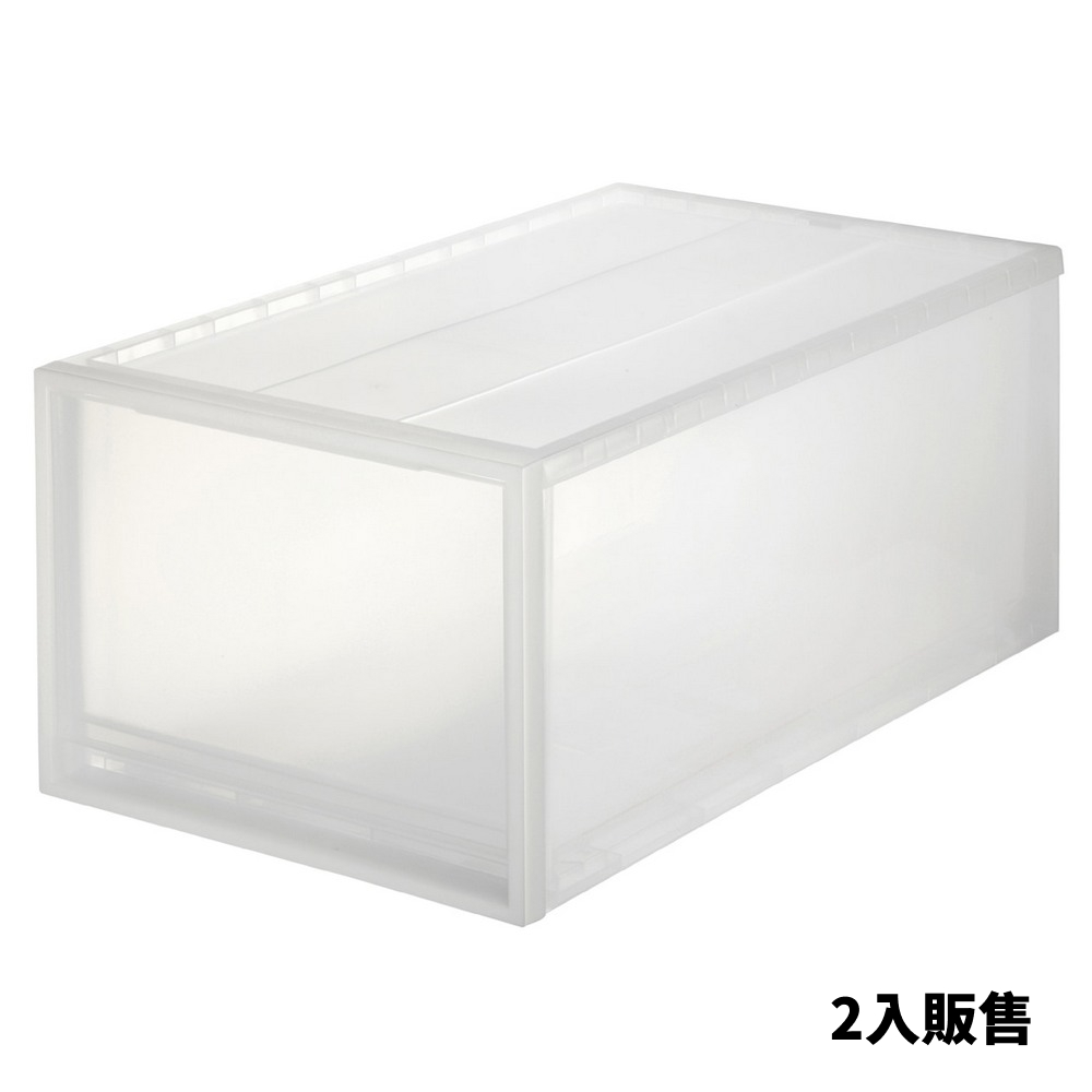 PP衣裝盒/深/2入
