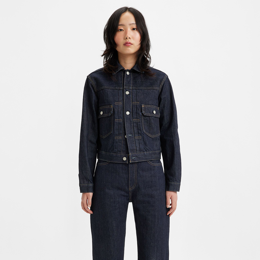 【新品タグ付き】Levi'sブルータブセカンドドジャケット レディース　日本製 新品タグ付き】Levi'sブルータブセカンドドジャケット