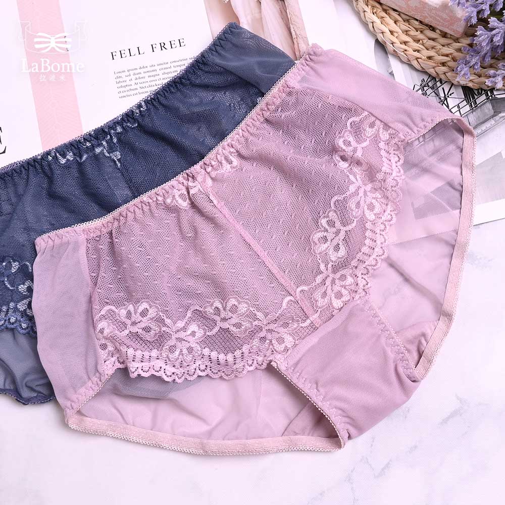 【悸動迷迭香】透膚蕾絲內褲 M-XL 2色 B50067_8