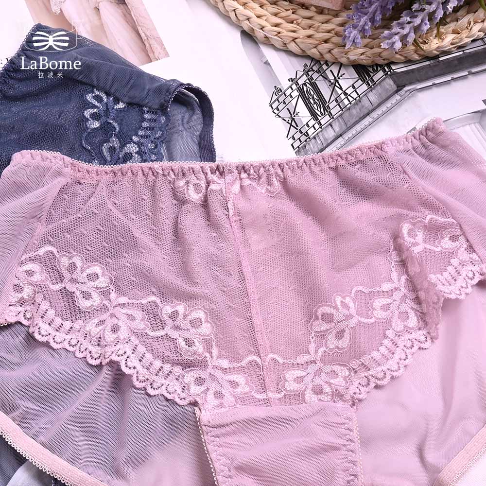 【悸動迷迭香】透膚蕾絲內褲 M-XL 2色 B50067_9