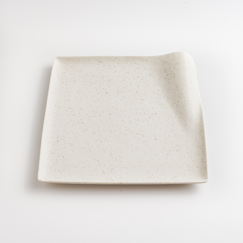 WAGA 白晝星辰 25.5cm 陶瓷正方形創意平盤│單品_0