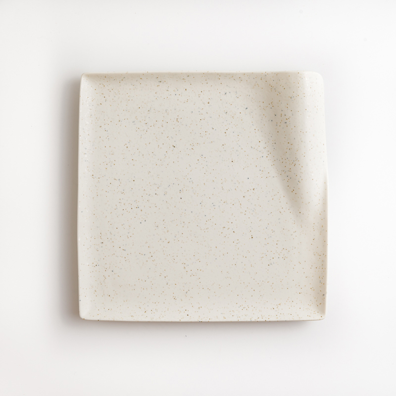 WAGA 白晝星辰 25.5cm 陶瓷正方形創意平盤│單品_1