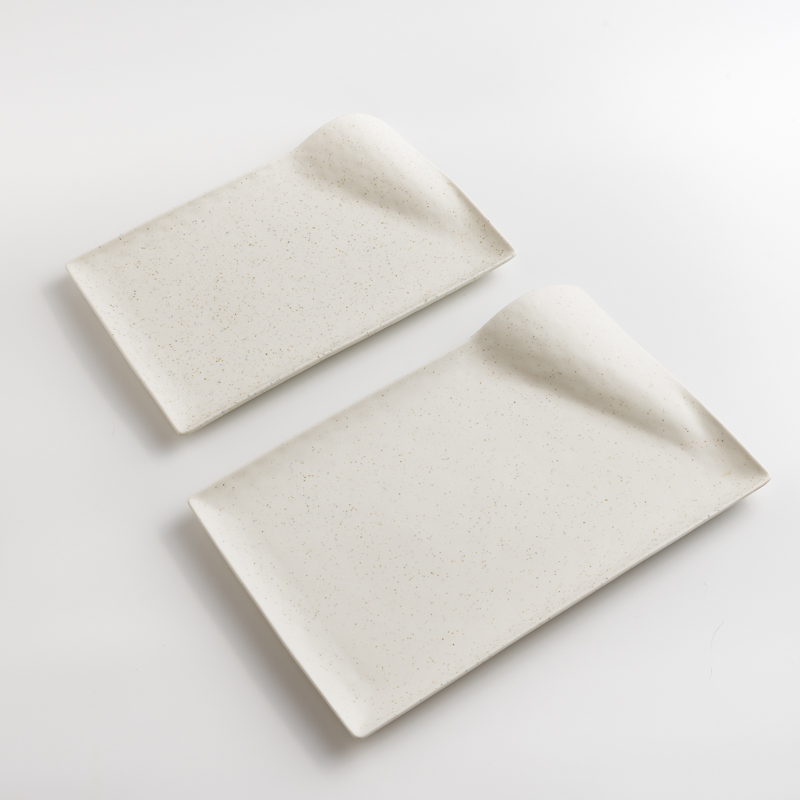 WAGA 白晝星辰 25.5cm 陶瓷正方形創意平盤│單品_5