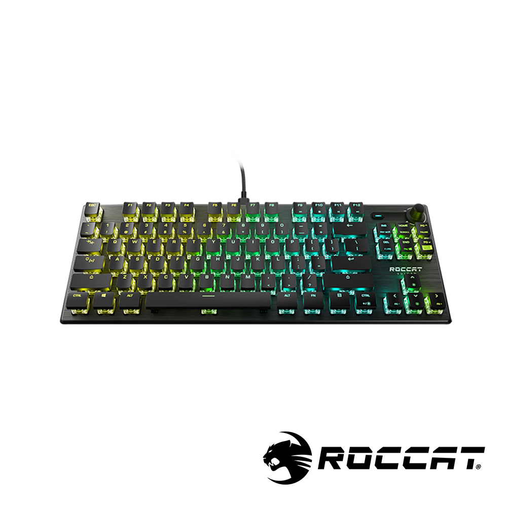 Roccat】Vulcan TKL Pro 機械式電競鍵盤-白紅軸公司貨