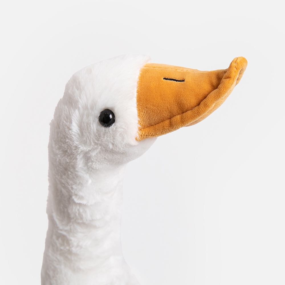 hoi!療癒系舒綿小白鵝抱枕_2