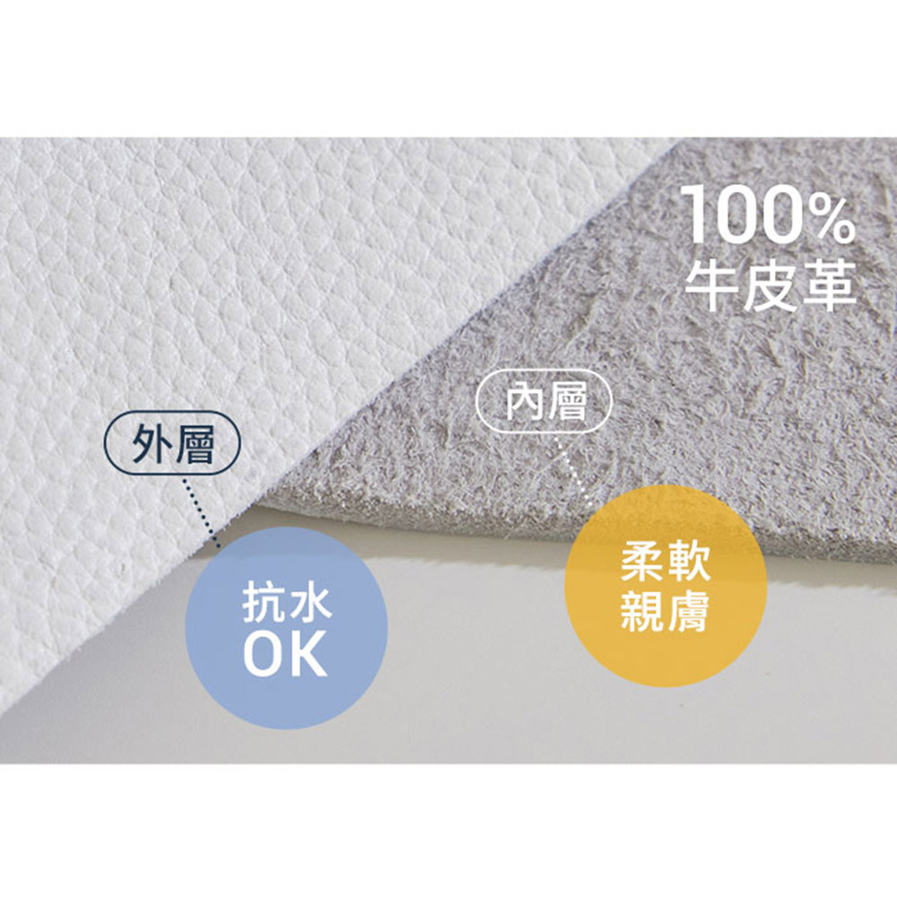 防水全真皮！3D步態平衡健康機能小白鞋【ZB0553】_4