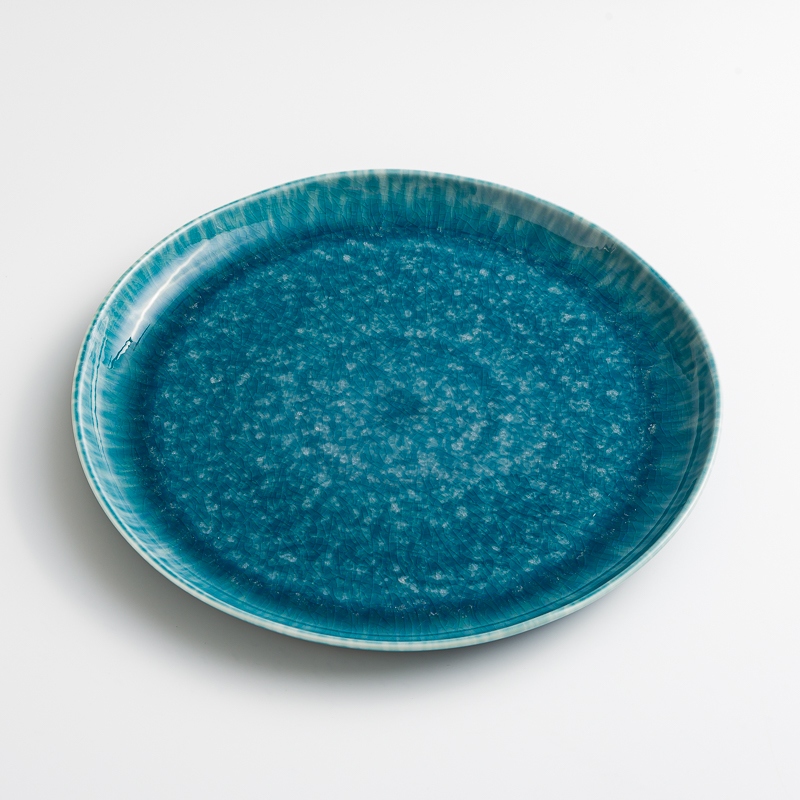 Ice 28cm Ceramic Plate | Gray Ⓟ_0