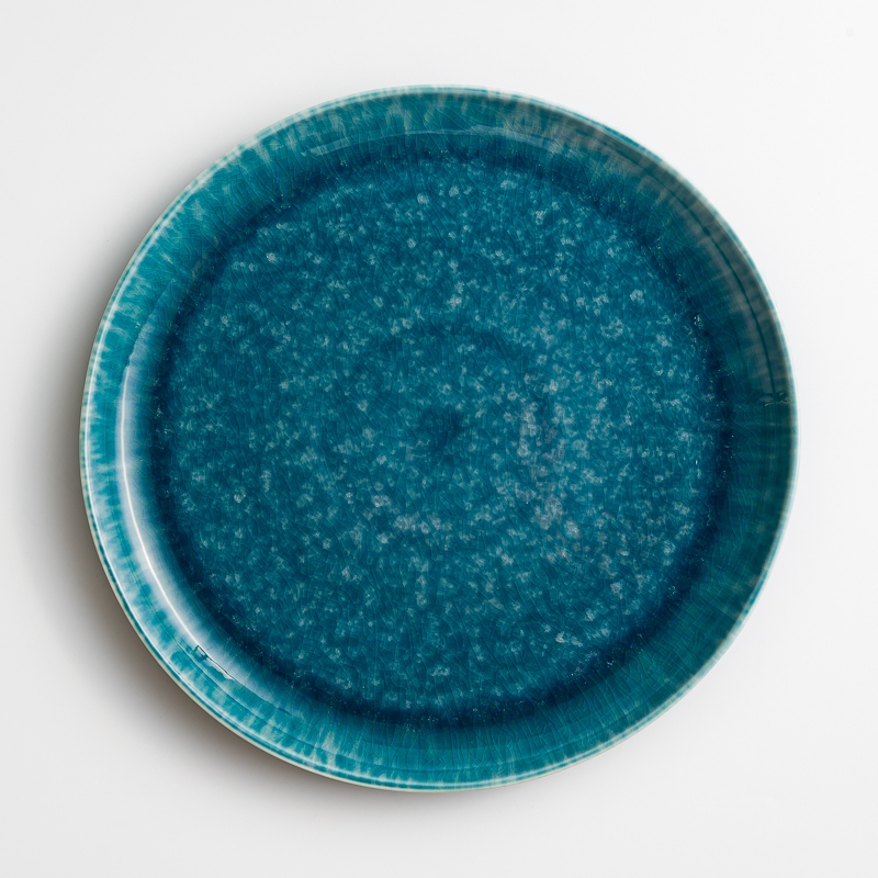 Ice 28cm Ceramic Plate | Gray Ⓟ_2
