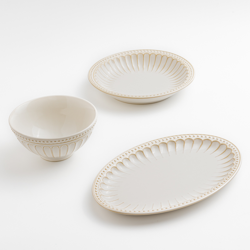 WAGA 宮廷浮雕 16.5cm 陶瓷碗│單品_4