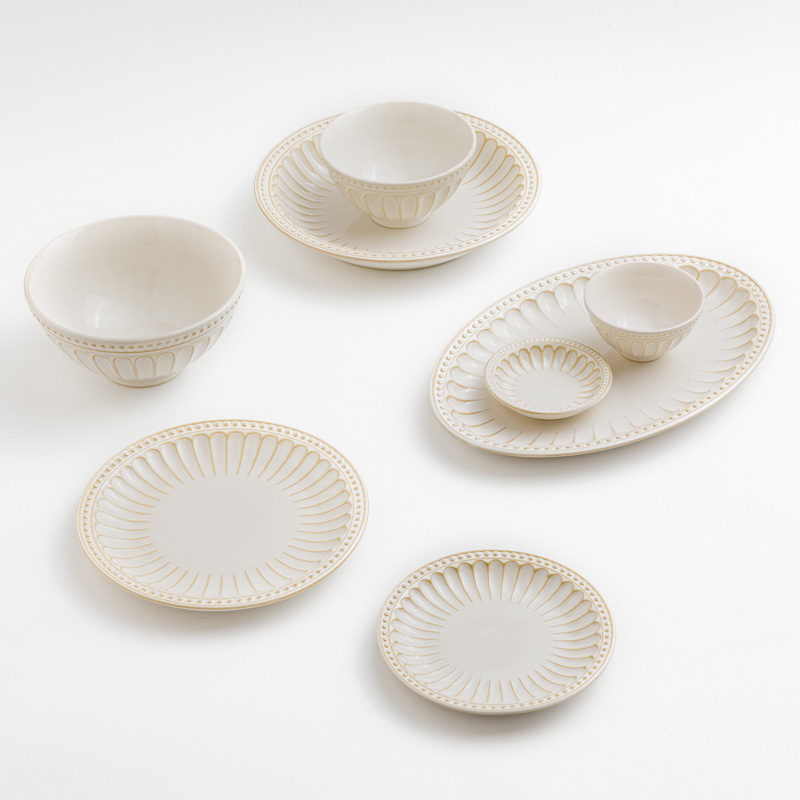 WAGA 宮廷浮雕 16.5cm 陶瓷碗│單品_5
