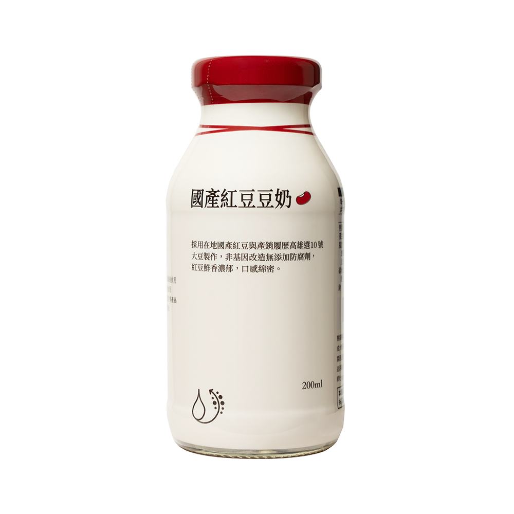 國產紅豆豆奶/200ml【保存期限至:2026/11/30】