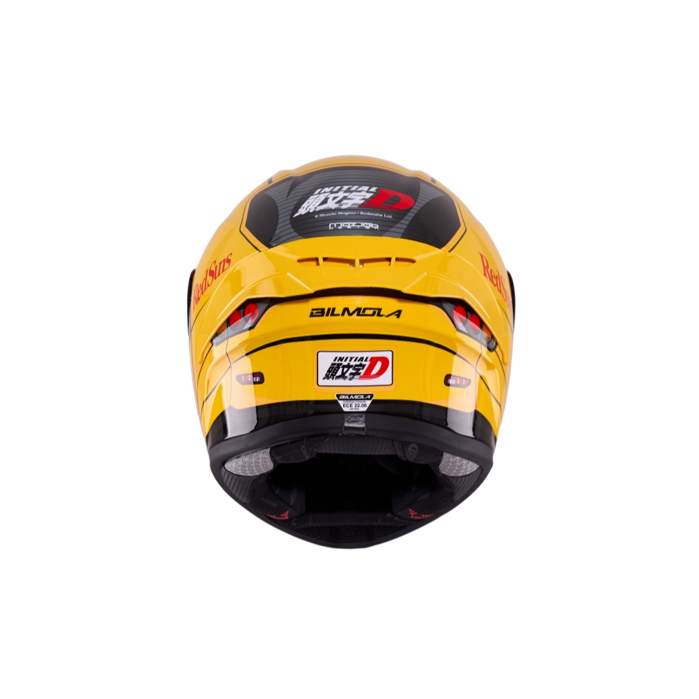 BILMOLA ヘルメット 頭文字D コラボ Motorcycle helmet Bilmola X Initial D Limited Edition