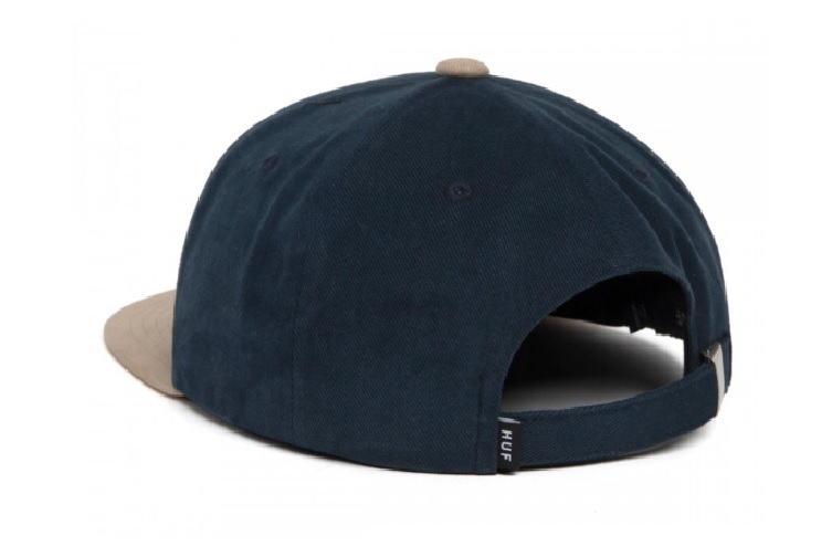 【 HUF 】OS SYSTEM 6 PANEL HAT 深藍_1