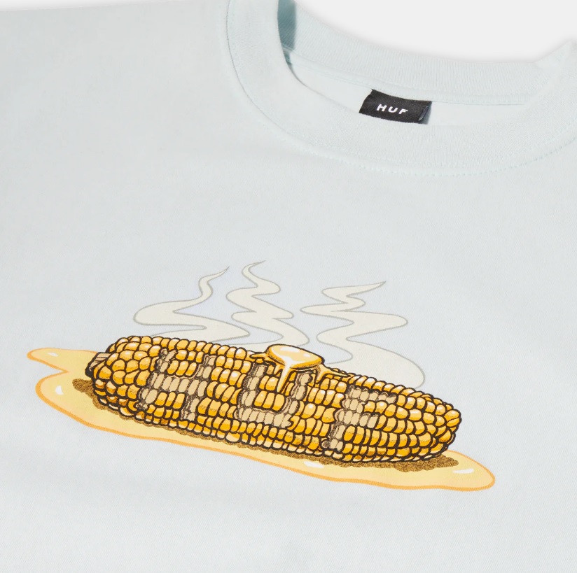 【HUF】ON THE COB S/S TEE  淺藍_1