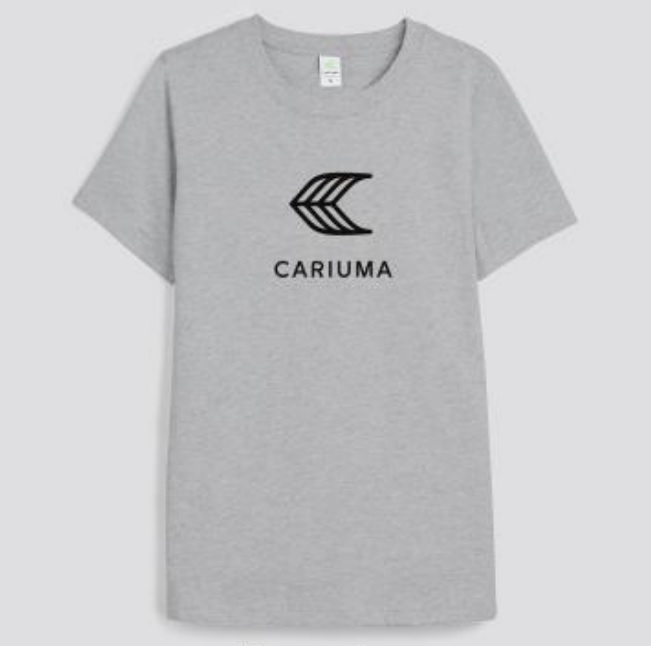 【CARIUMA】女款 WOMAN LOGO TEE 灰_0