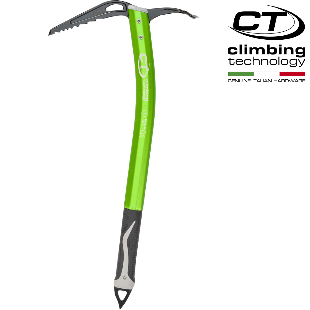 Climbing Technology 混合型技術健行冰斧HOUND PLUS【黑綠色】3I80260