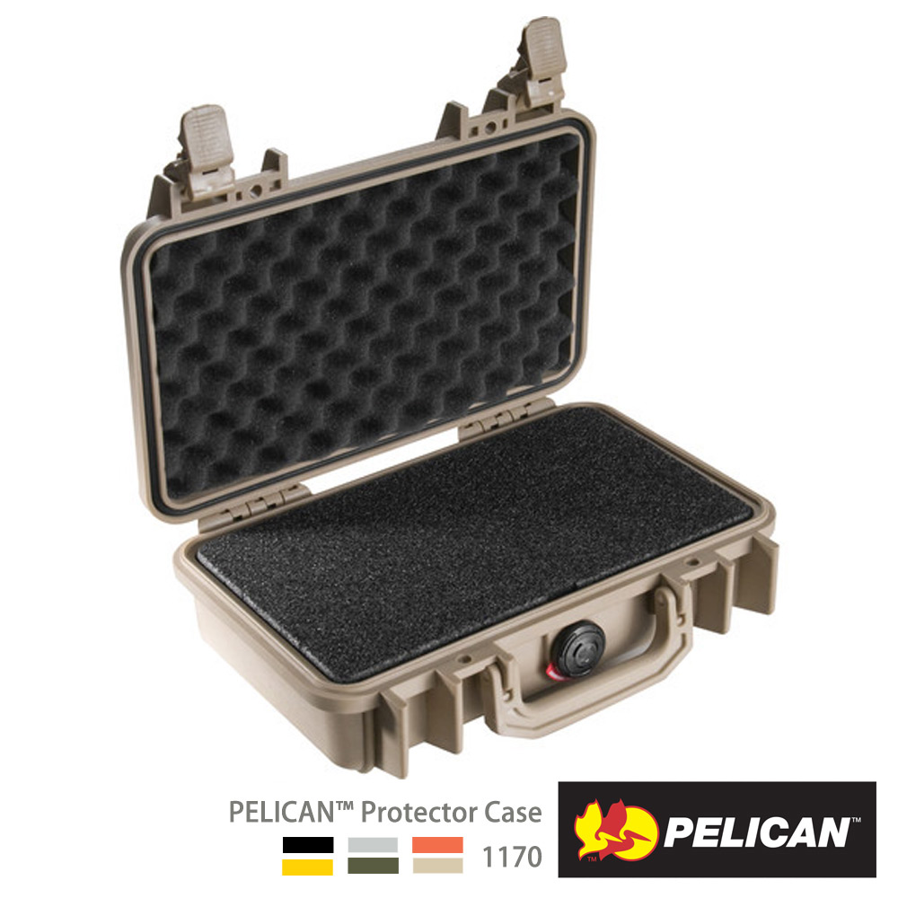 PELICAN】1170 含泡棉氣密箱-6色公司貨
