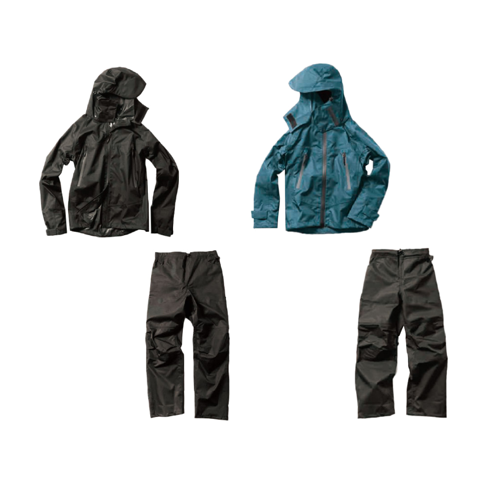 UMI RAIN GEAR UOYAコラボ UM750 ブラック Mサイズ 魚矢 UMI RAIN GEAR