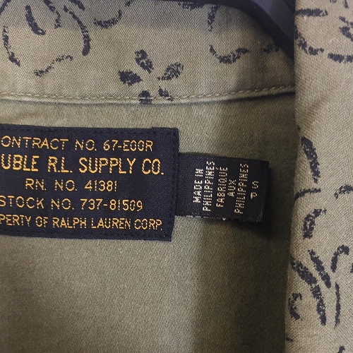 【台中一中店】RRL/短袖襯衫/S/782733257001_3