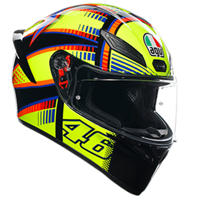 AGV K-1 S SOLELUNA 2015 雙D扣 亞洲版 公司貨 全罩安全帽 K1S Rossi 46_0