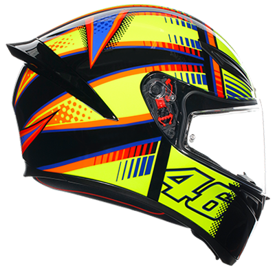 AGV K-1 S SOLELUNA 2015 雙D扣 亞洲版 公司貨 全罩安全帽 K1S Rossi 46_2