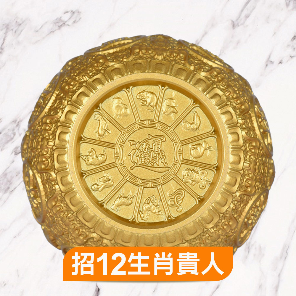 家有金山黃銅聚寶盆－【招財、補庫、事業】_3