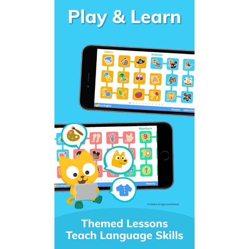 FunEnglish｜3-10歲幼兒英語啟蒙遊戲學習App（一個月）贈送 Fun English 二個月_2