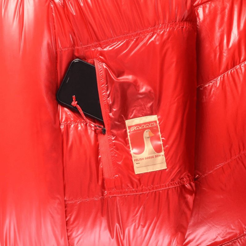 Pajak Radical 8Z 2.0版波蘭白鵝絨睡袋紅900FP 1030g
