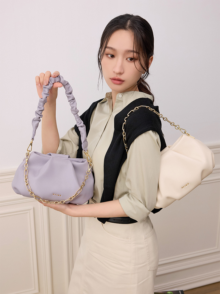 ■S'AIME■撞色皮革保齡球包(附鏡)ボウリングバッグ(鏡付)/送込 保齡球包| 熱銷推薦| S'AIME