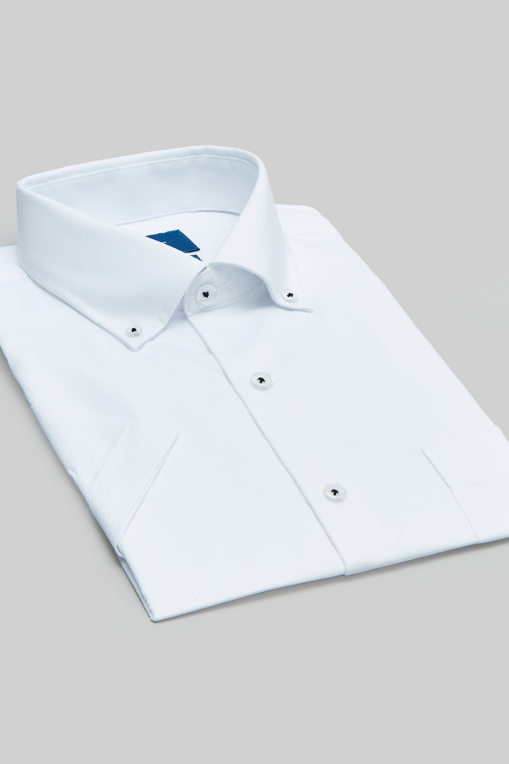 SST&C White Textured Standard Fit Short Sleeve Shirt | 0412402007  (Outlet)_6
