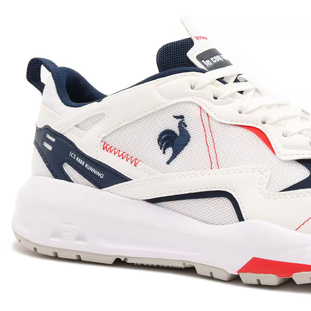 LE COQ SPORTIF 法國公雞】R 888 V2慢跑鞋運動鞋男鞋女鞋-白色LJT73203