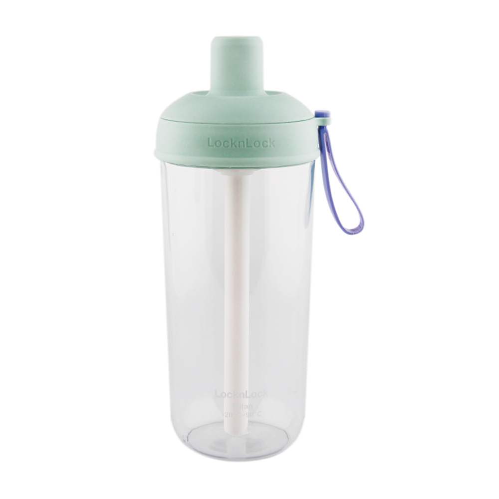 【樂扣樂扣】嚼對搖搖吸管杯700ml (迷霧薄荷綠)