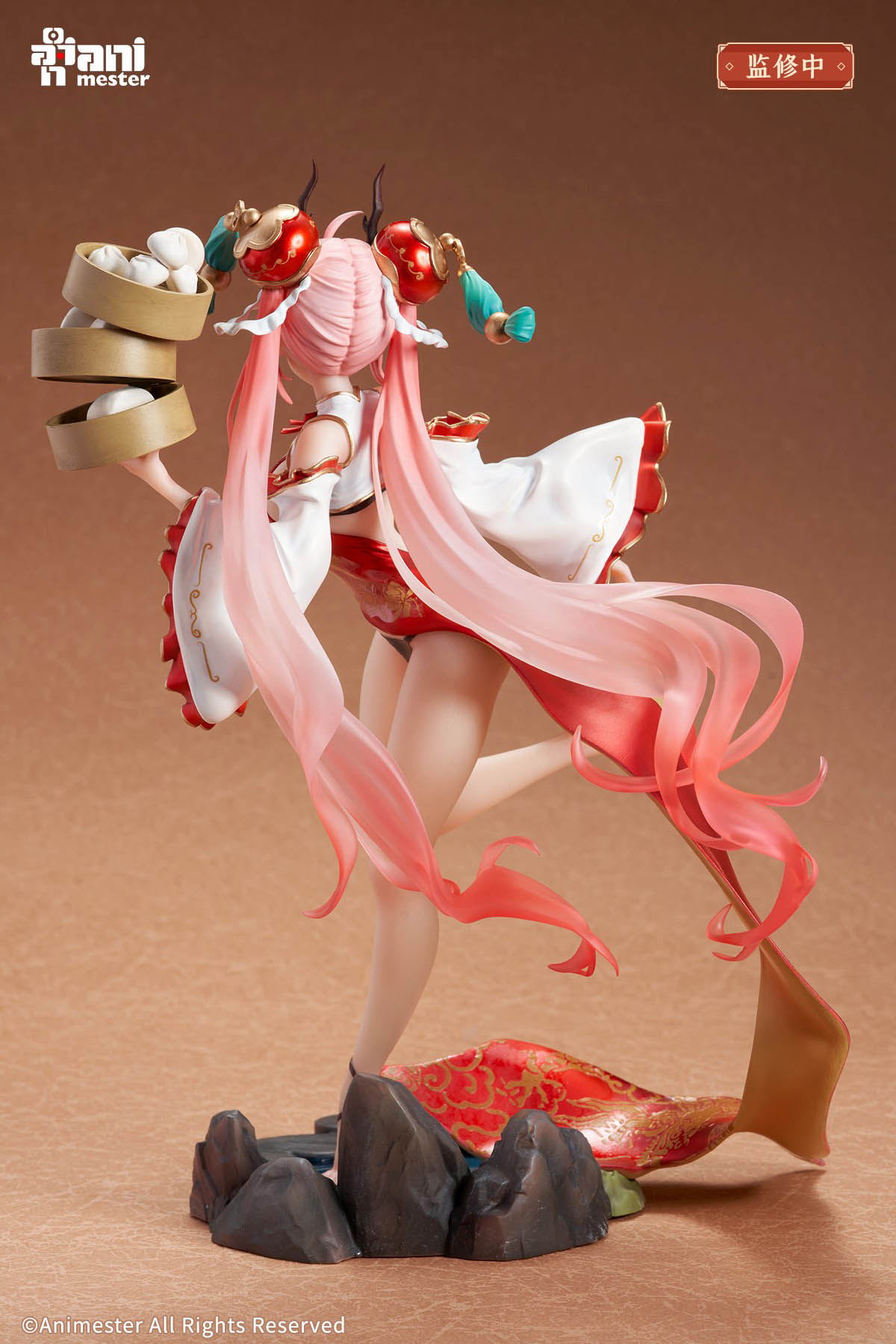 龍小鈴・祥龍賀歳Ver. 1/7 完成品フィギュア 大漫匠アニメスター XIxeong氏のイラストを立体化。1/7スケールフィギュア「龍小鈴