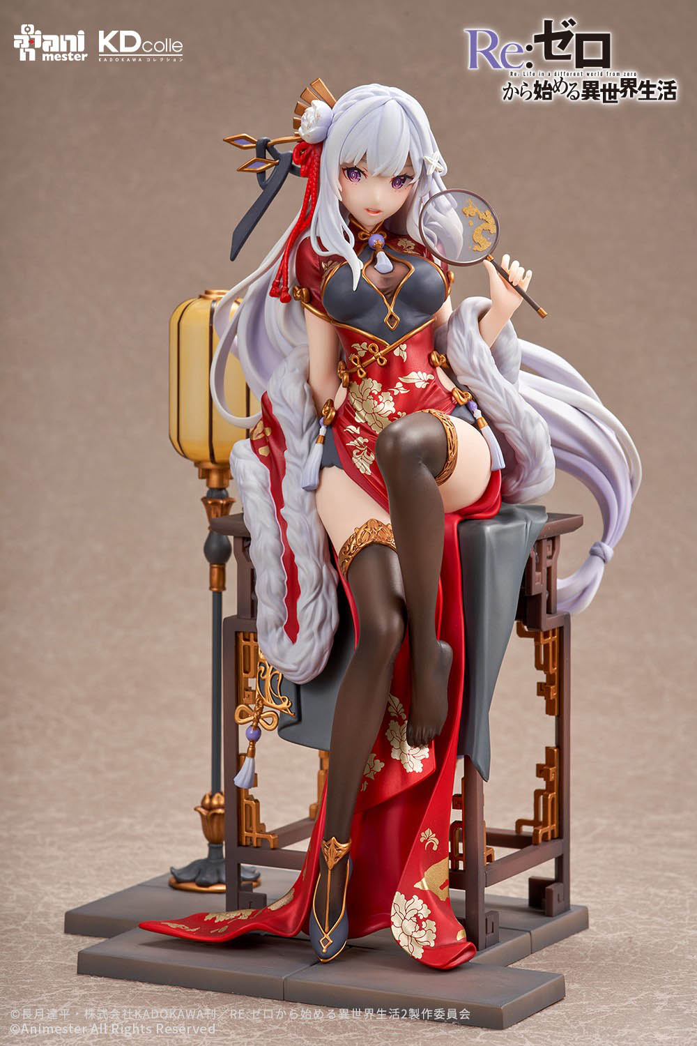 (未開封美品)REIMY 麗美 DEAR TESS　未開封極上美品 預購)大漫匠Animester 1/7 Re:從零開始的異世界生活優雅美人愛蜜莉雅