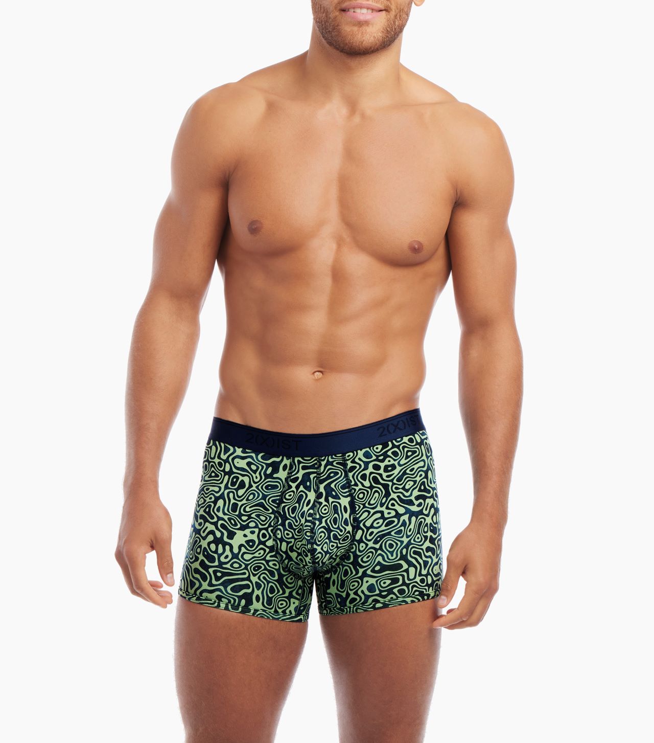 COTTON STRETCH-彈性精梳棉四件組/低腰四角褲(歐美版型偏大)_1