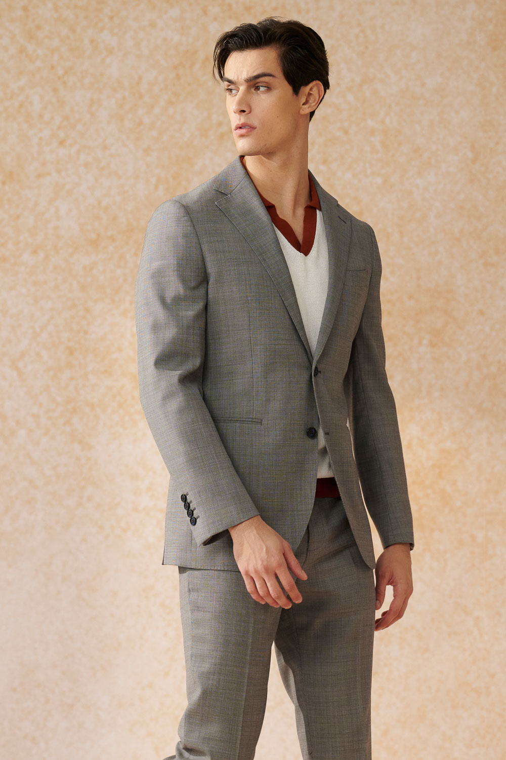SST&C #米蘭系列 灰色修身西裝外套｜0112403002 (outlet)_5