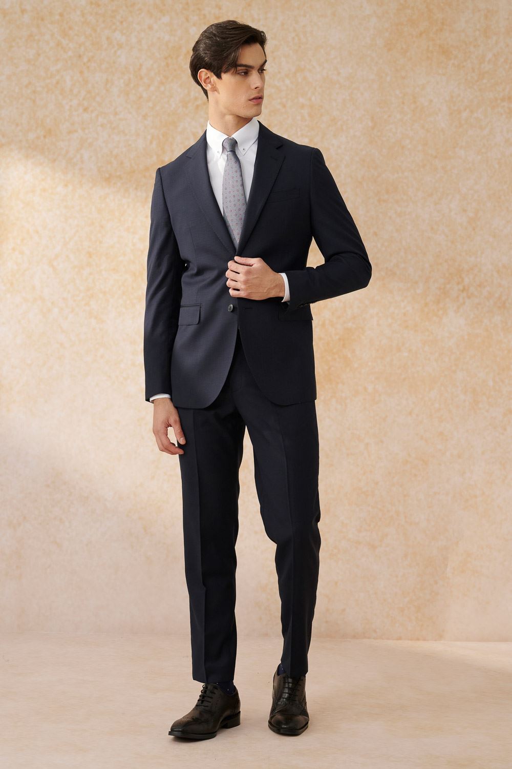 SST&C #米蘭系列 藏青修身西裝外套｜0112403003 (outlet)_4