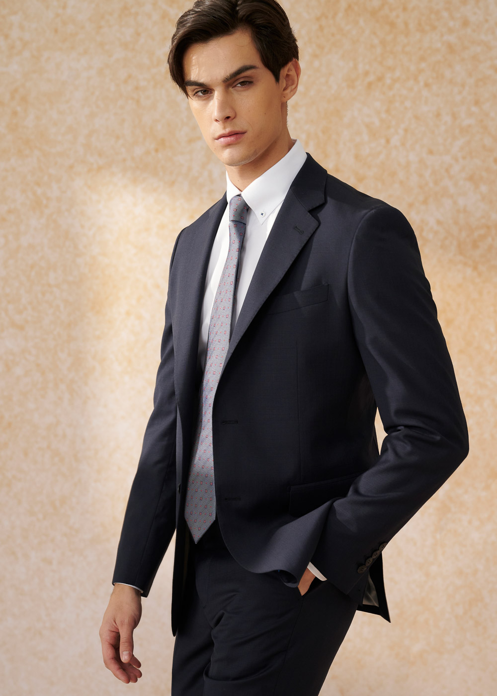 SST&C #米蘭系列 藏青修身西裝外套｜0112403003 (outlet)_6